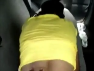 Jamaican girl fucked in car on highway