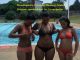 Nandipha with Pretoria bikini girls at Umgababa