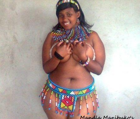 Soweto xxx Nandi aka Nandipha African traditional clothes