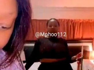 South African Horny Big Butt Magosha On Live Insta Cam