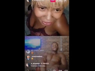 Nokukhanya Mtshali Gets Dirty On Insta Web Cam With A Fan