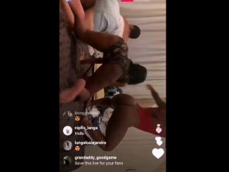 South African Slender Girls Hotel Room Party Butt Twerking On Insta Live Cam