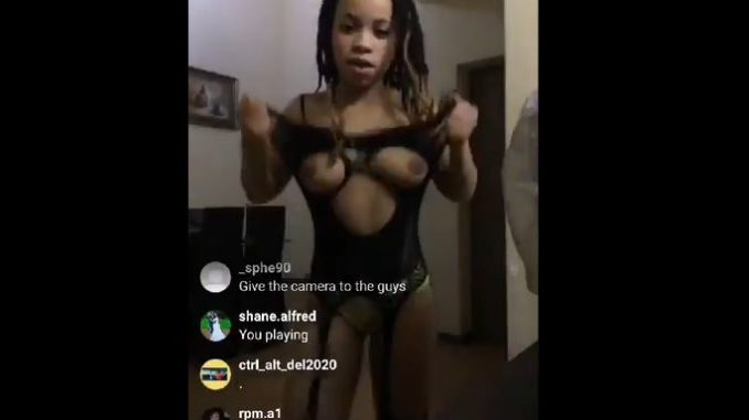 Lerato Jordaan Shows Her Nice Boobs On Instagram