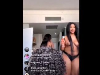 Tinny Kamo Naked Boobs Panty Party With Friends On Instagram Live