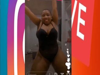 Tauzeni Monica Big Fat Booty Woman Shaking On Insta Live