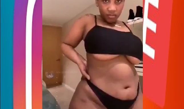 Tauzeni Monica Hottest Big Fat Instagram Mzansi Milf In Panties