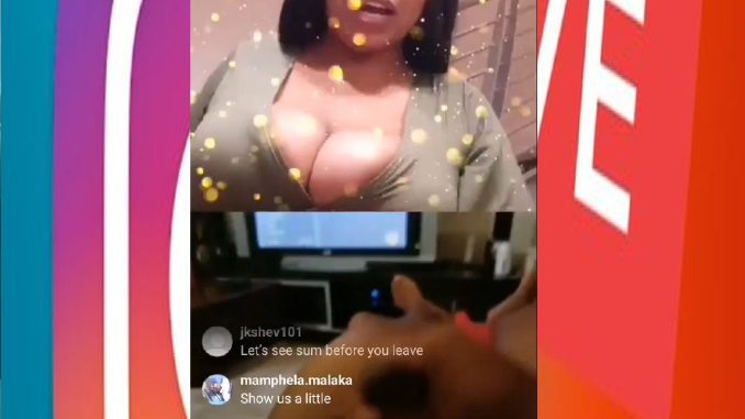 Big Fat Insta Live Woman On Web Cam With A Cock Jerking Dude