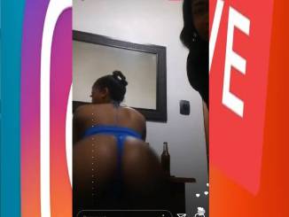 Gugu Peterson Twerking Her Butt On Instagram Live