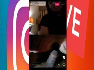 Nicky Mbhele On A Live Insta Cam With A Black Cock Jerk