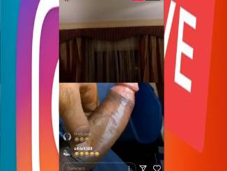 Nicole Shabangu Insta Live Webcam With A Cock Jerking Handsome Man
