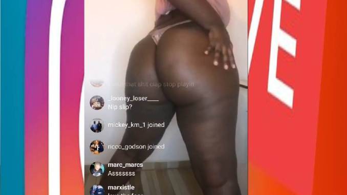 Instagram Horny Big Fat Black Ass Zulu Girl Twerking