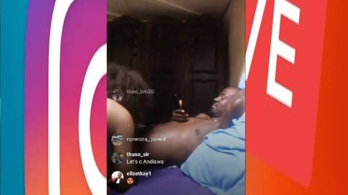 Natty Sotho Girl From Lesotho Black Cock Blowjob On Live Instagram XXX Cam