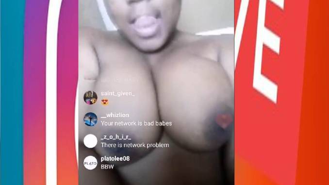Another Big Fat Boobs Tswana Girl Video Of Bontle Showing Big Black Tits