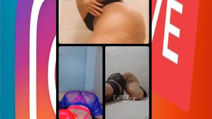 Instagram Three Big Booty Naughty Slay Queens Butt Twerking